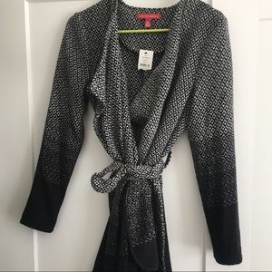 Saks Fifth Avenue wrap sweater jacket